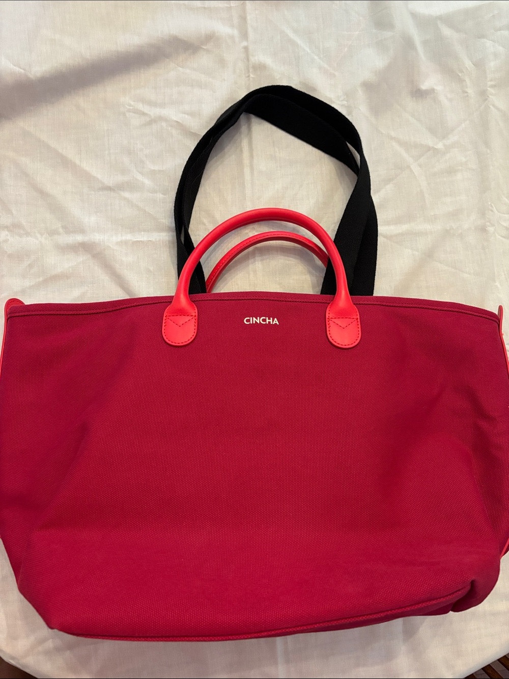 Cincha Canvas Go-Tote Crimson Red